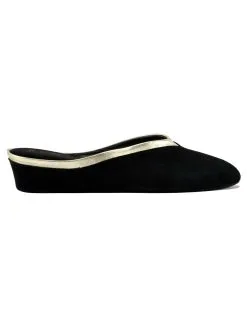 Jacques Levine Suede Wedge Slipper -Jewelry Accessories 4640S 1753773 2 c3709a2f 1899 4669 8ea2 7d00f121be5b