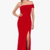 XSCAPE Off The Shoulder High Slit Gown -Jewelry Accessories 4718x 1958026 1 90652f02 9d3b 416e ae37 591a48a88f75