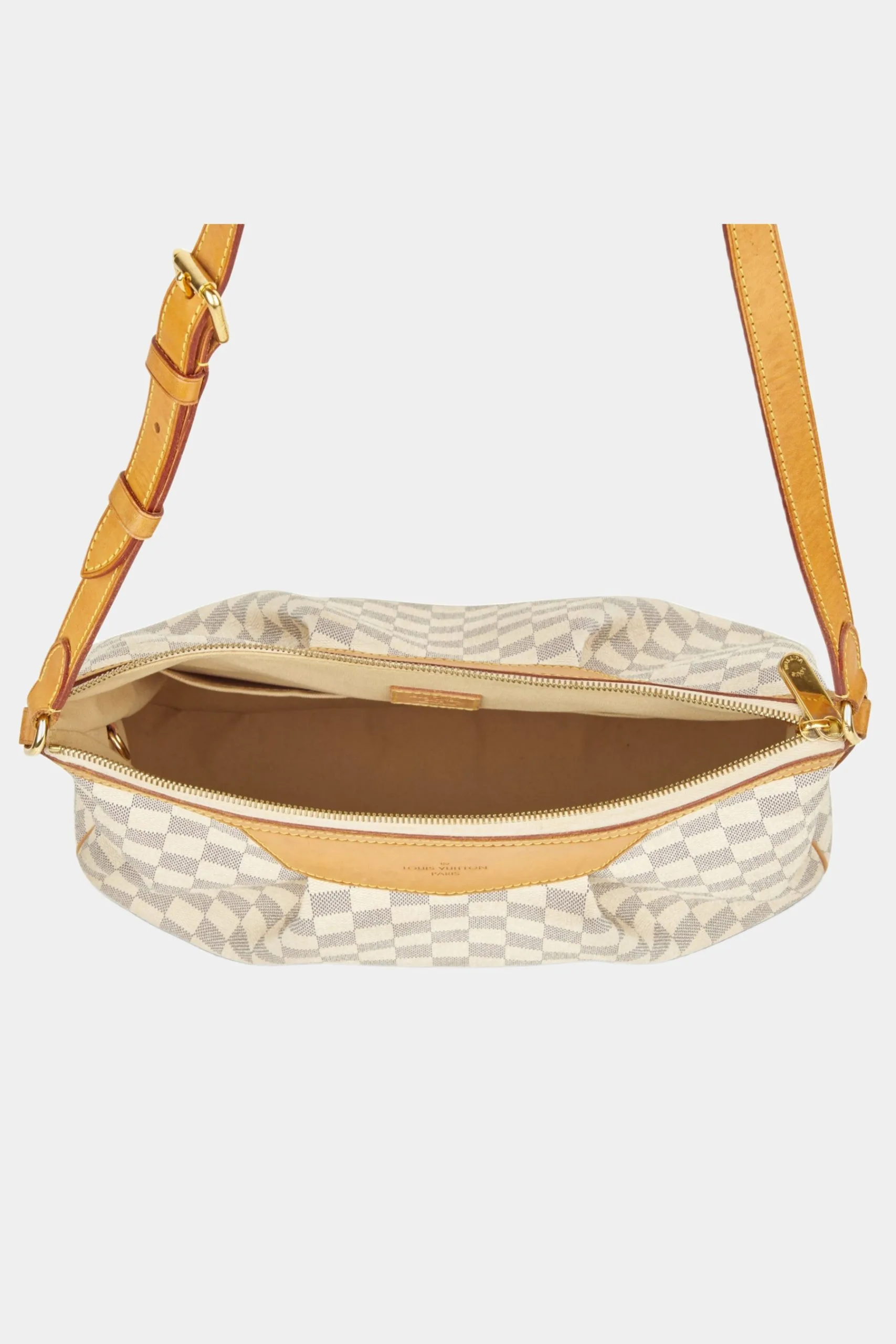 Louis Vuitton Siracusa Damier Azur Bag 7 Louis Vuitton Siracusa Damier Azur Bag - Image 5