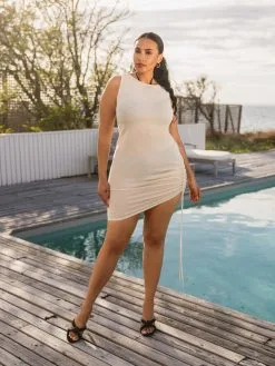 L&T Side Rouched Dress -Jewelry Accessories 48e69998 fe2a 41c7 bff8 088f84033fc8