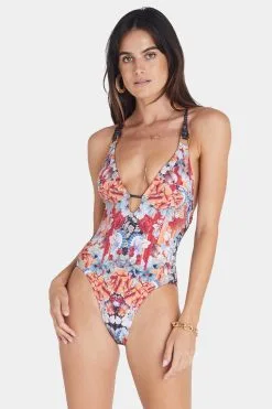 Aqua Blu Gardenia Maddison One Piece