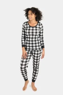 Leveret Plaid Cotton Christmas Pajamas 2-Piece Set -Jewelry Accessories 4c28c070 1642 41d4 99fc 407fd497f0e2