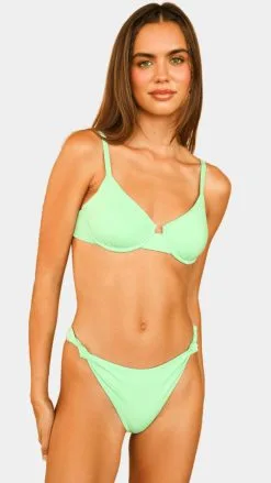 Dippin' Daisy's Quinn Twisted Knot Cheeky Bikini Bottoms