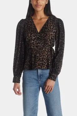 Vero Moda Kittie Long Sleeve Wrap Top
