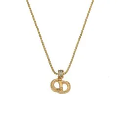 DIOR CD Logo Pendant Necklace -Jewelry Accessories 4f8badb4 eaeb 4b91 bd76 962ef4d290a0