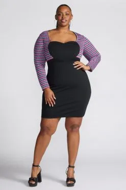 L&T Dress W/Front Heart Panel