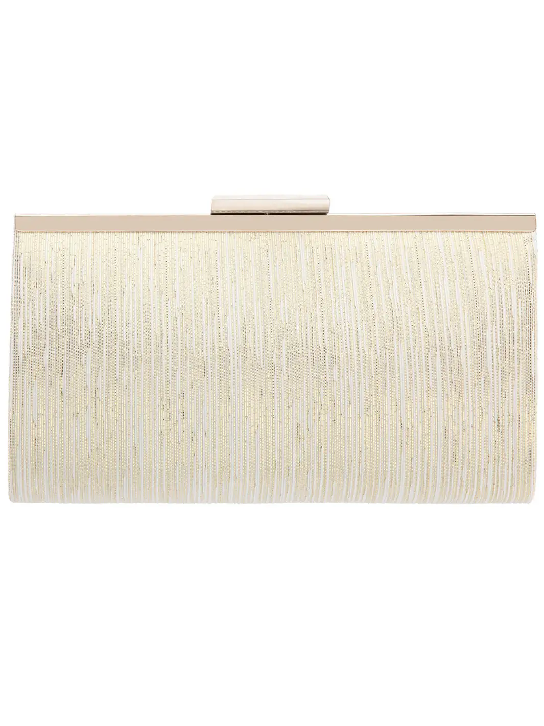 NINA Winslet Metallic Patterned Frame Clutch 5 NINA Winslet Metallic Patterned Frame Clutch - Image 3