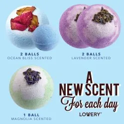Lovery Scented Bath Bombs Basket 18-Piece Set -Jewelry Accessories 5a64d8bb 2c1e 4db5 87e7 9a9ada9a0b42