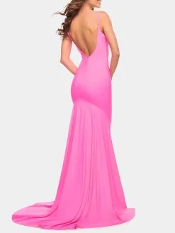 La Femme Chic Luxe Jersey Gown -Jewelry Accessories 5a8f04f4 d953 4a99 90e1 d0d41c398fdd