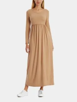 Hybrid & Company Long Sleeve Casual Maxi Dress -Jewelry Accessories 5b0c7112 beda 464d 9cfb 6fdc7d1852c5 412d6b48 eb7e 4f19 a32b f6678300a8b7