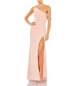 Mac Duggal Beaded Drop Shoulder Jersey Gown -Jewelry Accessories 5d2eb52c fc7e 4537 a00e 7384cd00dbd4