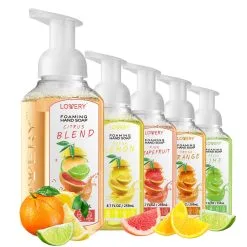 Lovery Citrus Scented Hand Foaming Soap 5-Piece Set -Jewelry Accessories 5eba8593 fa86 410e b132 e77e60247d4d