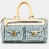 Louis Vuitton Neo Speedy Monogram Denim Handbag