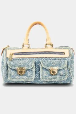 Jewelry Accessories 9 Louis Vuitton Neo Speedy Monogram Denim Handbag