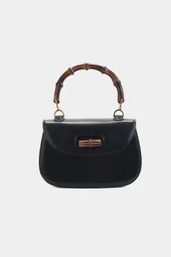Gucci Top Handle Bamboo Shoulder Bag