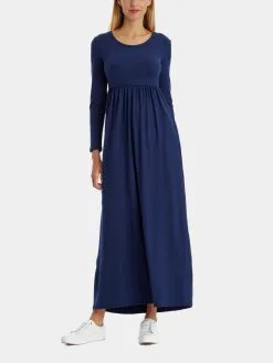 Hybrid & Company Long Sleeve Casual Maxi Dress -Jewelry Accessories 64c26854 ca1e 4423 ba97 a96ef186e6e7 52bfe995 746a 41e0 82b8 a46f81ae5001