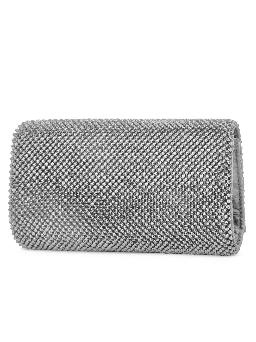 Jessica McClintock Diamond Mesh Cassie Clutch 8 Jessica McClintock Diamond Mesh Cassie Clutch - Image 6