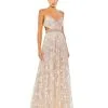 Mac Duggal Strappy Embellished A Line Gown -Jewelry Accessories 68051 1917574 1
