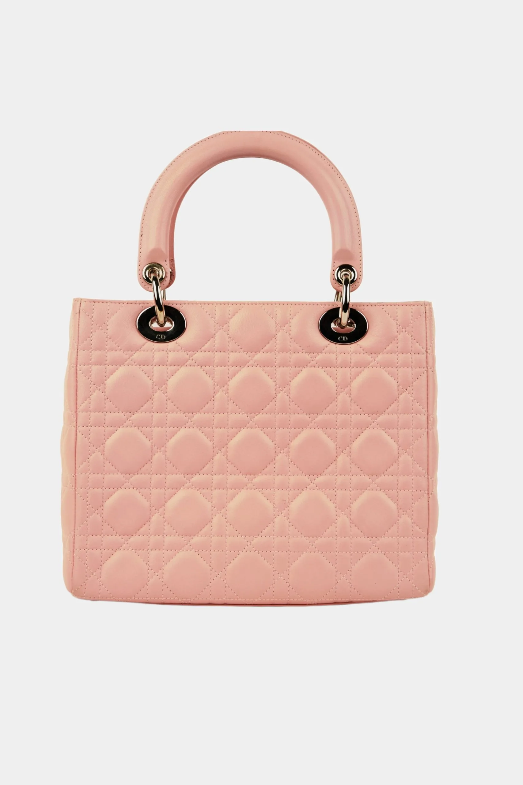 Lady Dior Silver Hardware Cannage Handbag 5 Lady Dior Silver Hardware Cannage Handbag - Image 3