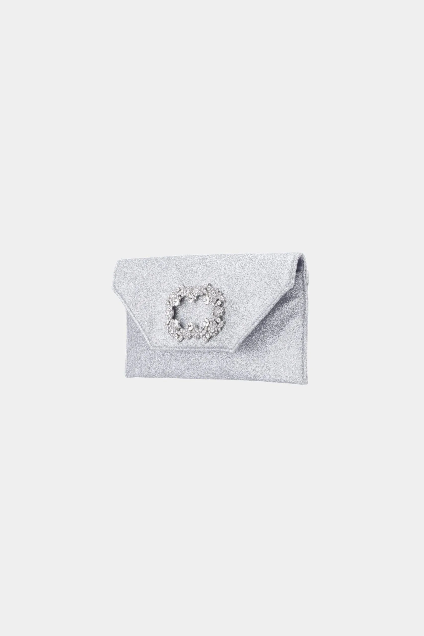 NINA Crystal Buckle Envelope Clutch 4 NINA Crystal Buckle Envelope Clutch - Image 2