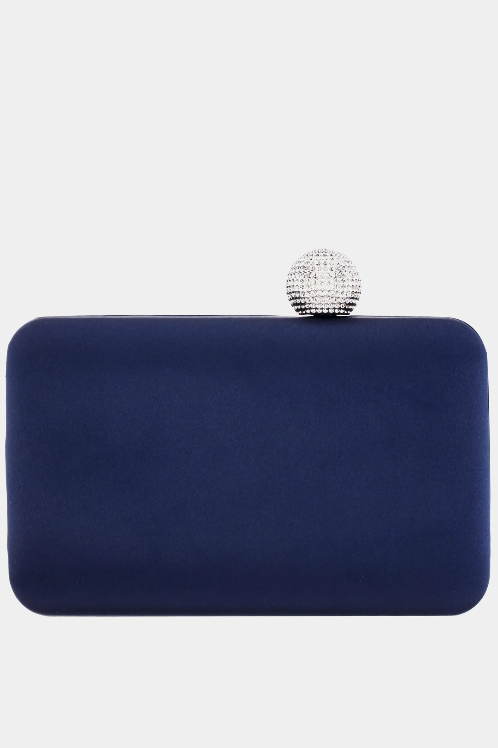 NINA Crystal Clasp Satin Minaudriere 3 NINA Crystal Clasp Satin Minaudriere