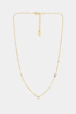 Ettika Shapely Crystals Necklace
