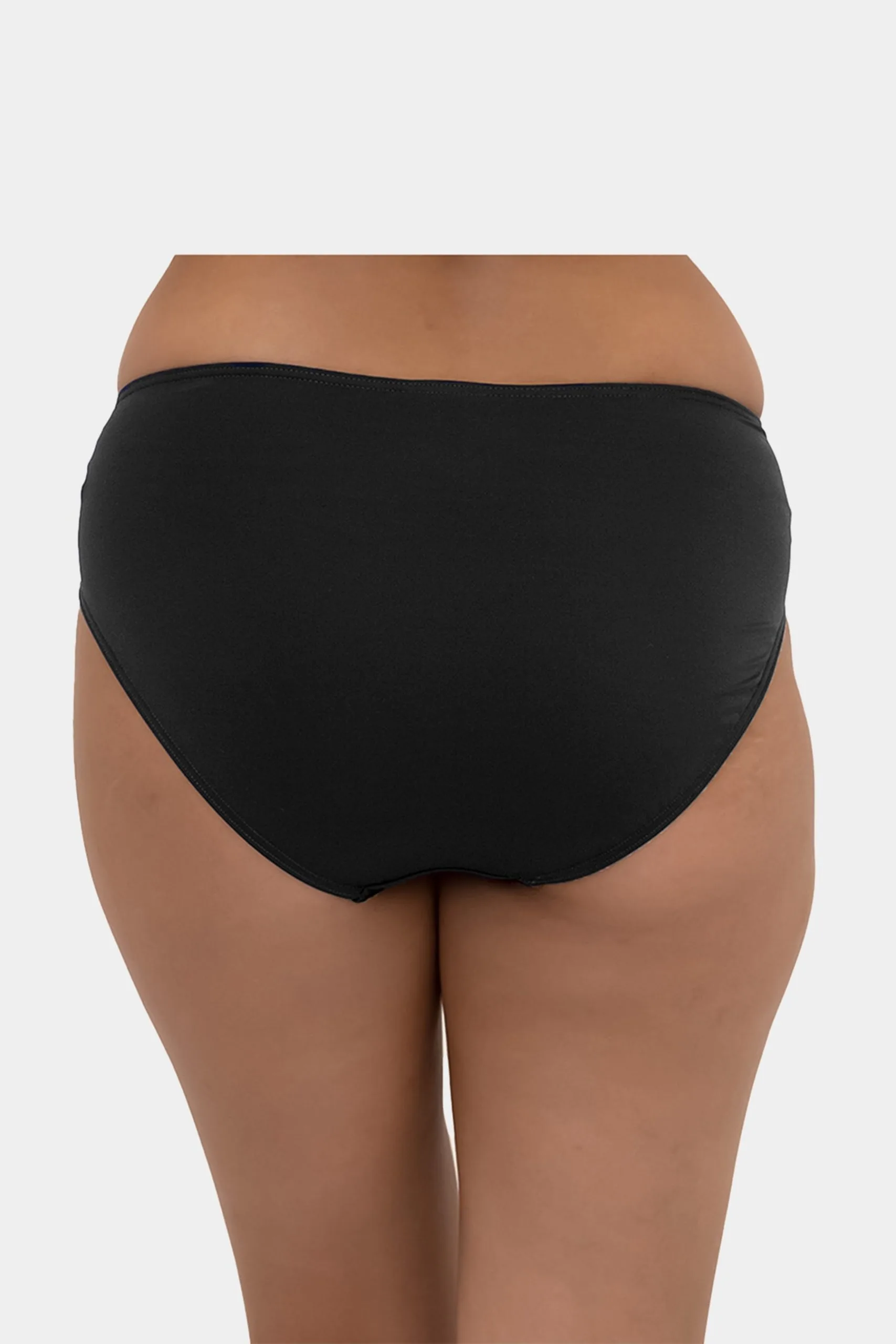 Fit 4 U Tummy Solid Swim Brief 4 Fit 4 U Tummy Solid Swim Brief - Image 2