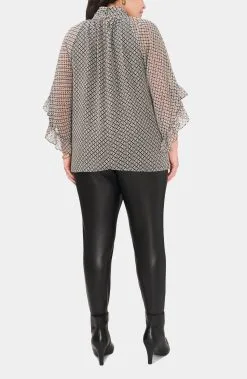 Vince Camuto Raglan Key Hole Blouse -Jewelry Accessories 8377b6c8 b3b2 41cc be53 885cd97b0d5a