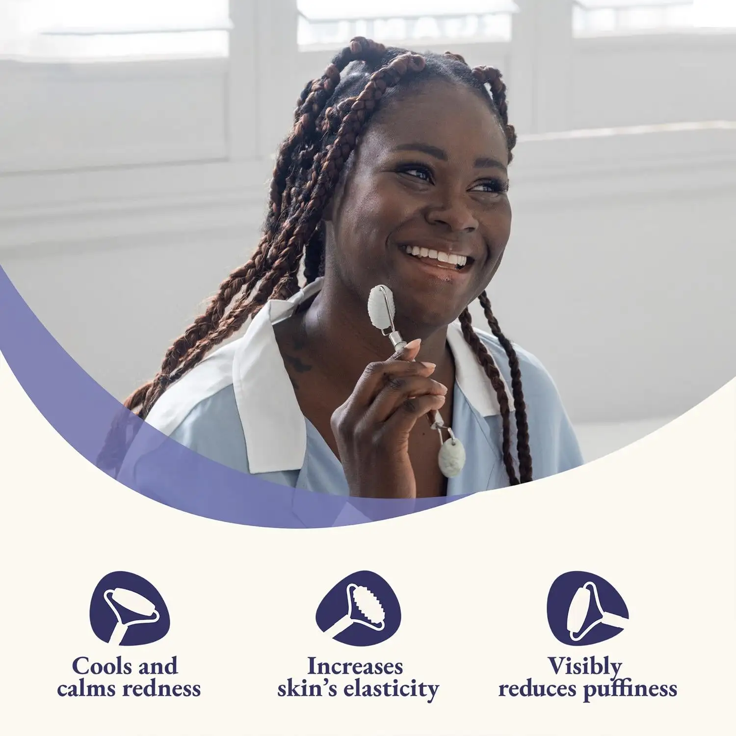 Province Apothecary Dual Action Jade Roller 6 Province Apothecary Dual Action Jade Roller - Image 4