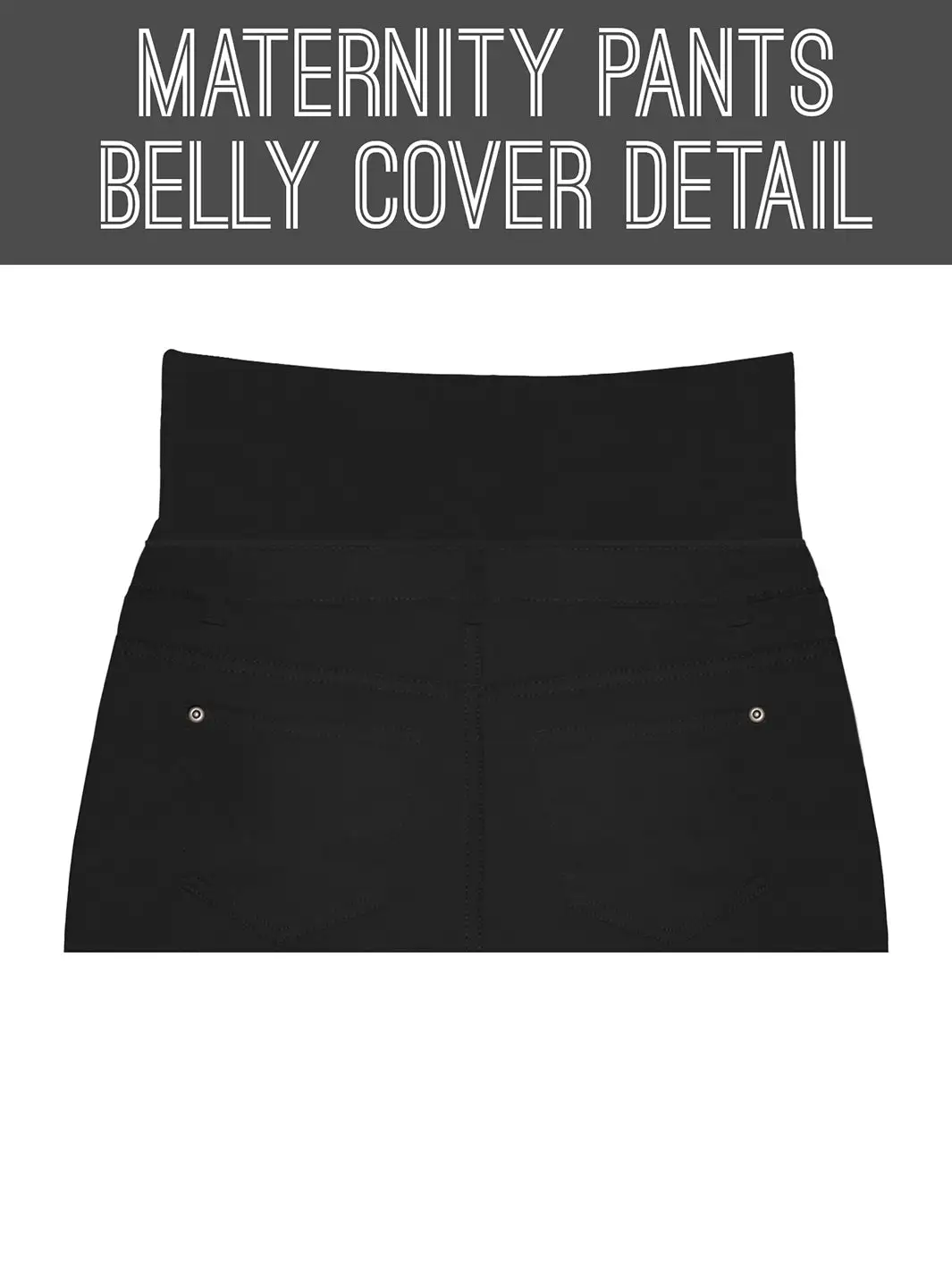 Hybrid & Company Super Comfy Stretch Maternity Bootcut Jeans 4 Hybrid & Company Super Comfy Stretch Maternity Bootcut Jeans - Image 2