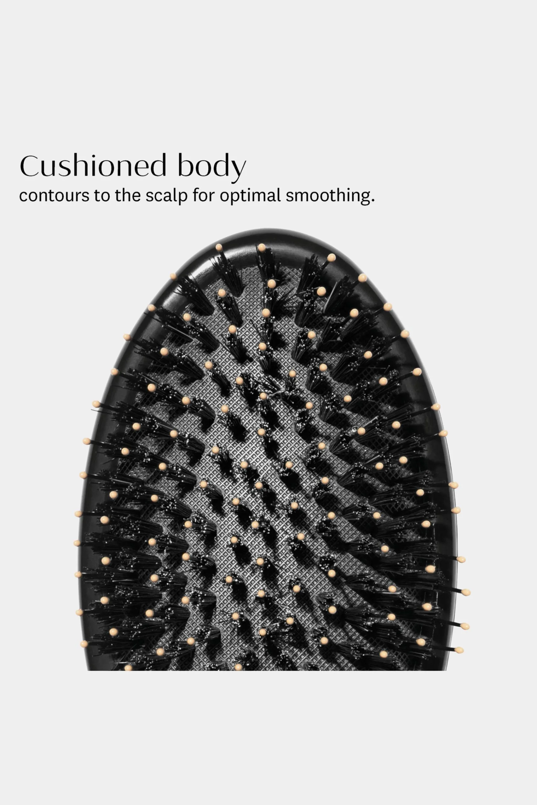 T3 Polish & Shine Premium Vegan Boar And Nylon Oval Hairbrush 8 T3 Polish & Shine Premium Vegan Boar And Nylon Oval Hairbrush - Image 6