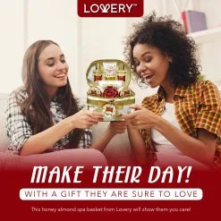 Lovery Honey Almond Bath & Body Spa Bag 14-Piece Set -Jewelry Accessories 89f4748a df50 46cf a51b acd04d91f407