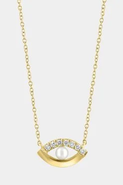 Effy Diamond,Fresh Water Pearl Necklace