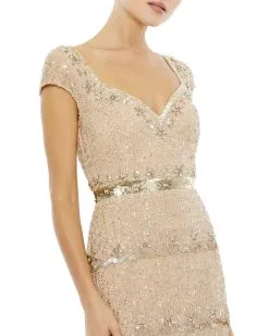 Mac Duggal Sheath Gown -Jewelry Accessories 9089 1755358 3