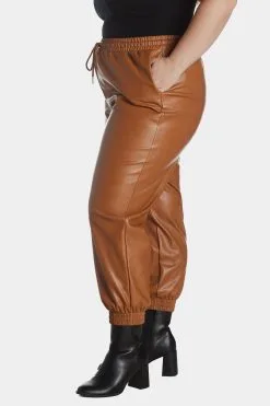 Bagatelle Faux Leather Jogger Pant -Jewelry Accessories 92e17387 2c24 4919 b7c4 5c21d015008b