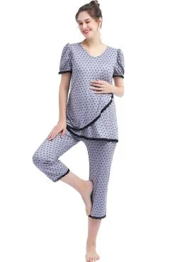 Kimi + Kai Drew Maternity/Nursing Pajama Set -Jewelry Accessories 933 103536 1756219 3