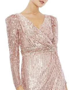 Mac Duggal Wrap Gown -Jewelry Accessories 93549 1755358 3