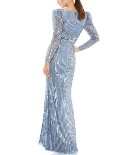 Mac Duggal Wrap Gown -Jewelry Accessories 93549 1755358 6
