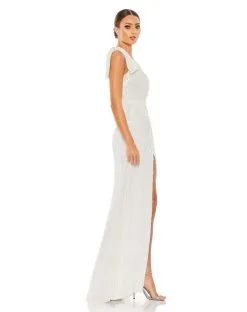 Mac Duggal Pearl Embellished Soft Tie One Shoulder Gown 31 Mac Duggal Pearl Embellished Soft Tie One Shoulder Gown -Jewelry Accessories 93735 1889731 12 1603ab12 33ca 424b ad09 a1e954e5d77f