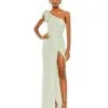 Mac Duggal Pearl Embellished Soft Tie One Shoulder Gown 1 Mac Duggal Pearl Embellished Soft Tie One Shoulder Gown -Jewelry Accessories 93735 1889731 1 be8b07d2 e2c0 4b69 a6a9 eb6d7201627d