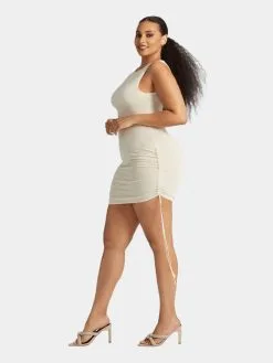 L&T Side Rouched Dress -Jewelry Accessories 949a8306 f15c 4d10 97a5 bd4368707d64