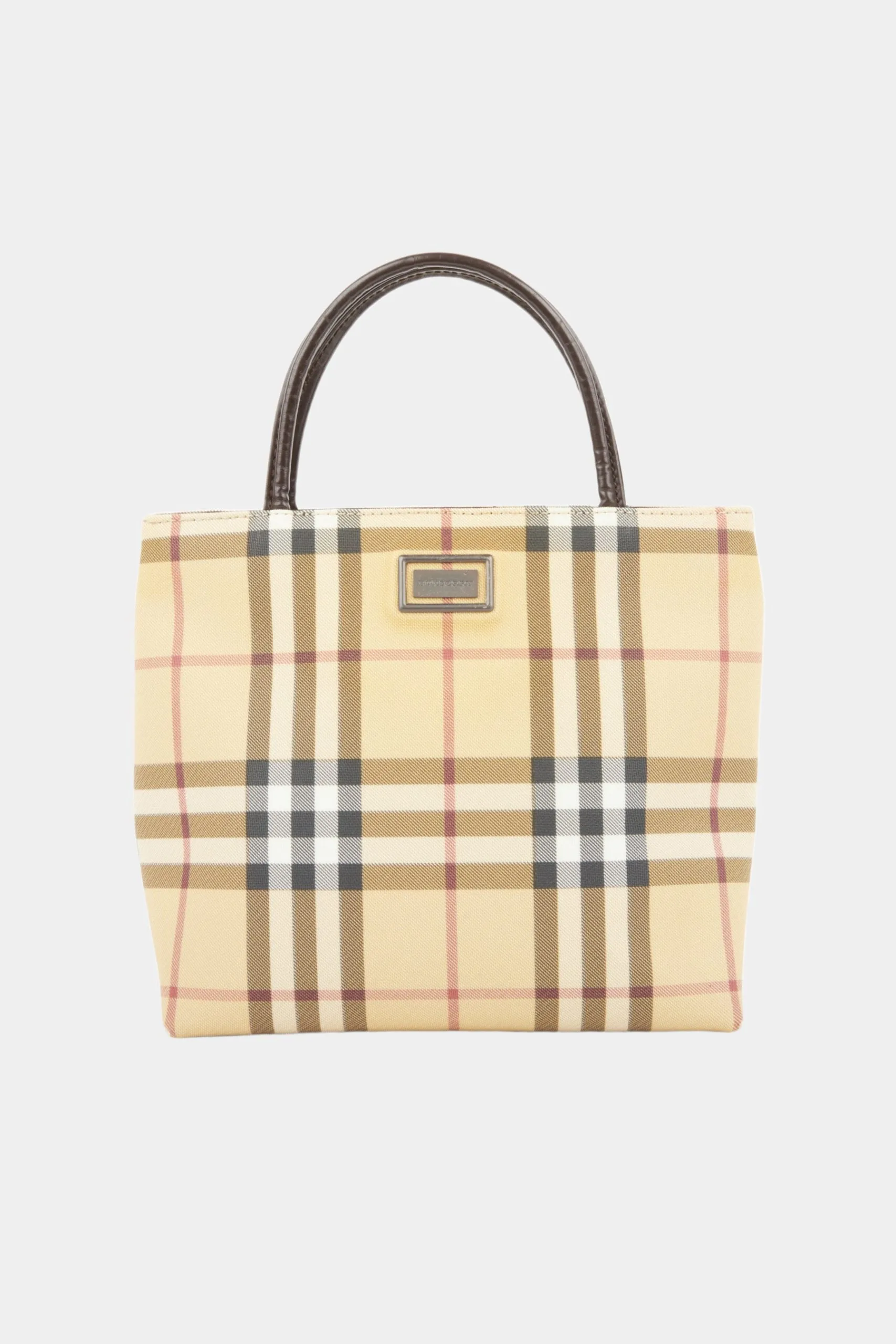 Burberry Classic Check Mini Tote Bag 3 Burberry Classic Check Mini Tote Bag
