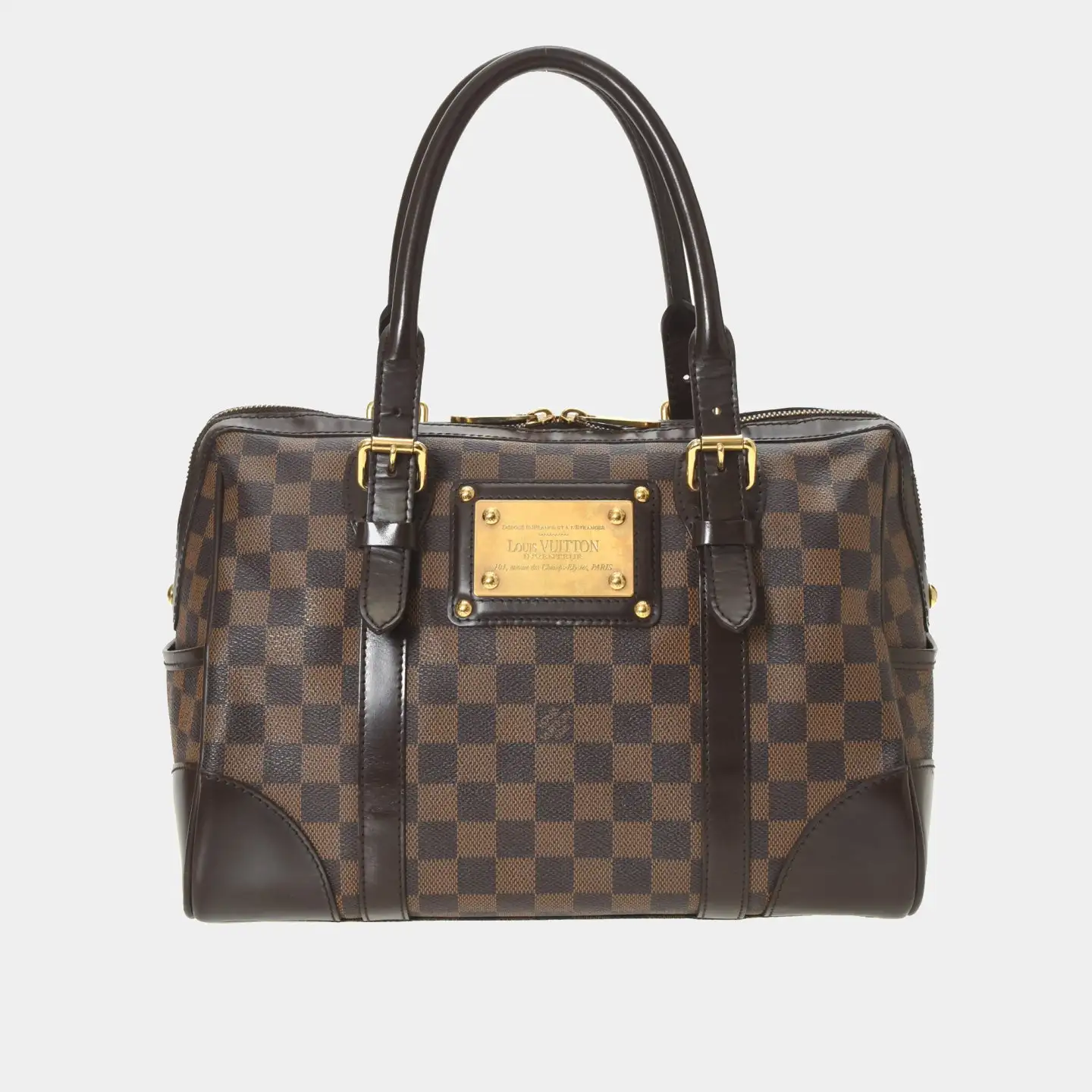Louis Vuitton Damier Berkeley Handbag 3 Louis Vuitton Damier Berkeley Handbag