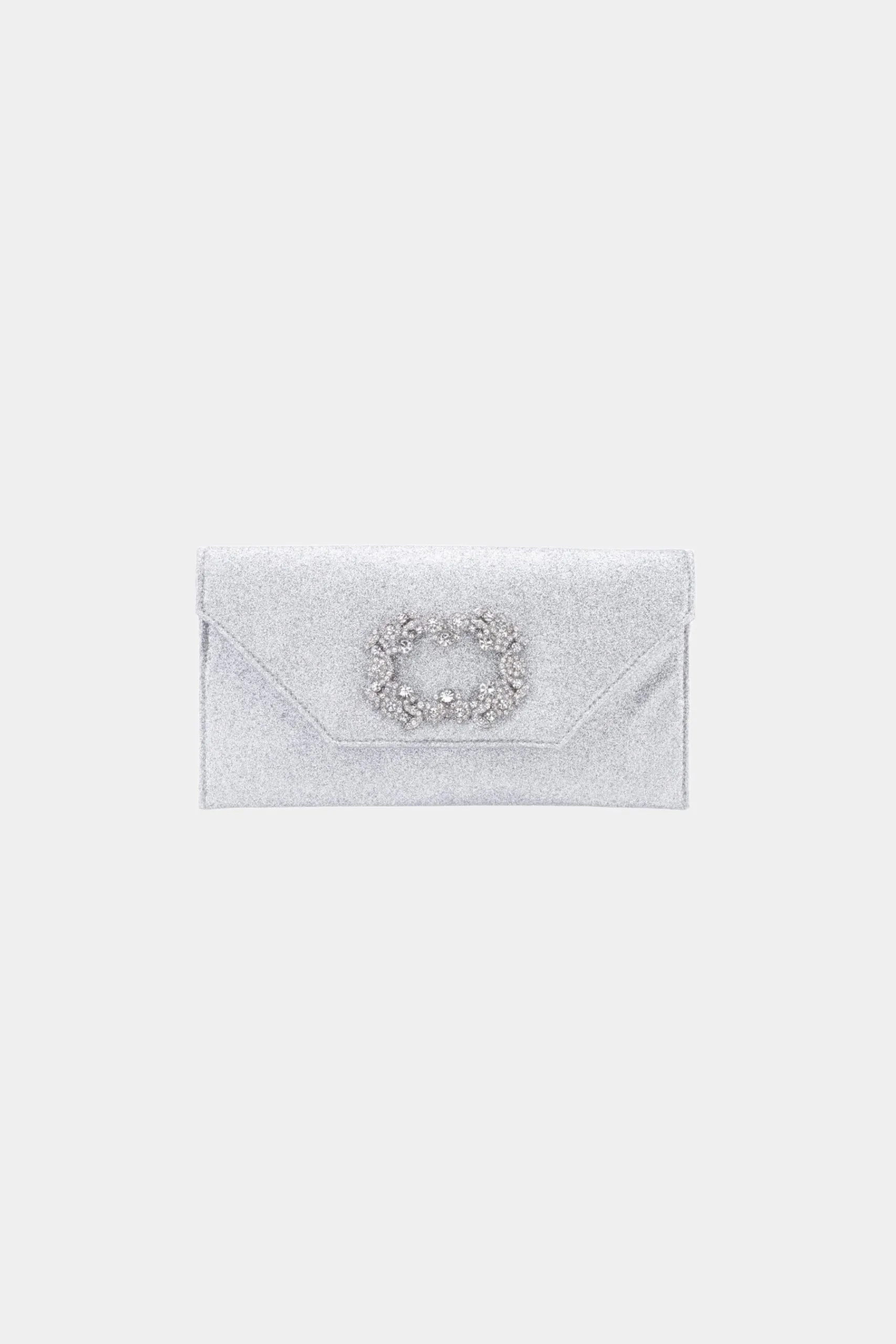 NINA Crystal Buckle Envelope Clutch 5 NINA Crystal Buckle Envelope Clutch - Image 3