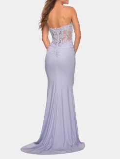 La Femme Illusion Lace Bodice Sweetheart Strapless Dress 20 La Femme Illusion Lace Bodice Sweetheart Strapless Dress -Jewelry Accessories 9d1367ba 5390 4791 a893 73ed1bf53feb