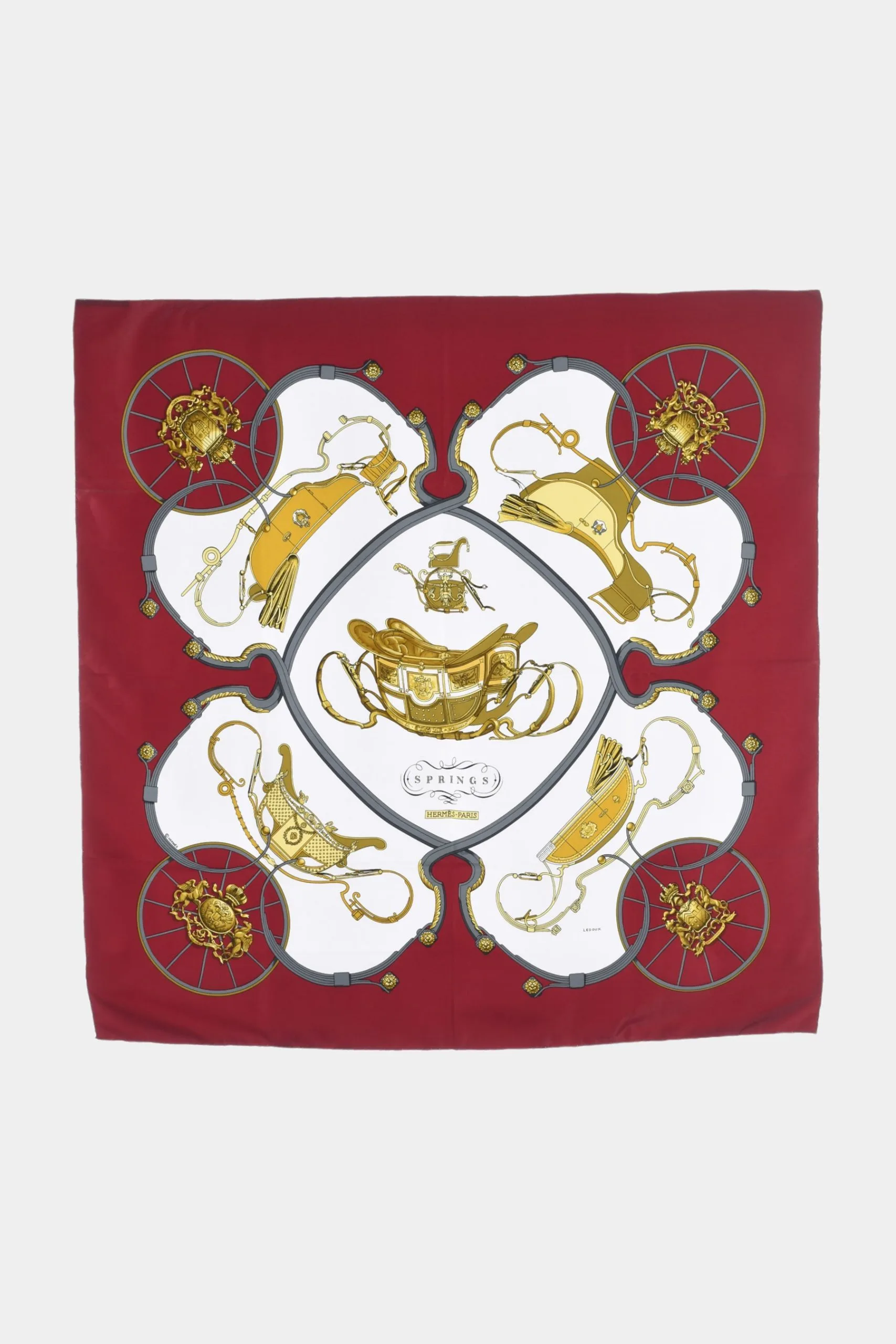 Hermès Springs Silk Scarf 3 Hermès Springs Silk Scarf