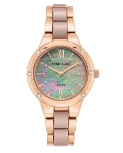 Anne Klein Premium Crystal Accented Solar Powered Ceramic Bracelet Watch 10 Anne Klein Premium Crystal Accented Solar Powered Ceramic Bracelet Watch -Jewelry Accessories AK 3758TPRG 1761141 4