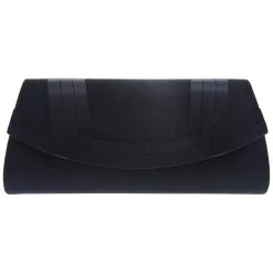 NINA Avis Woven Flap Satin Clutch -Jewelry Accessories AVIS A 1765152 8
