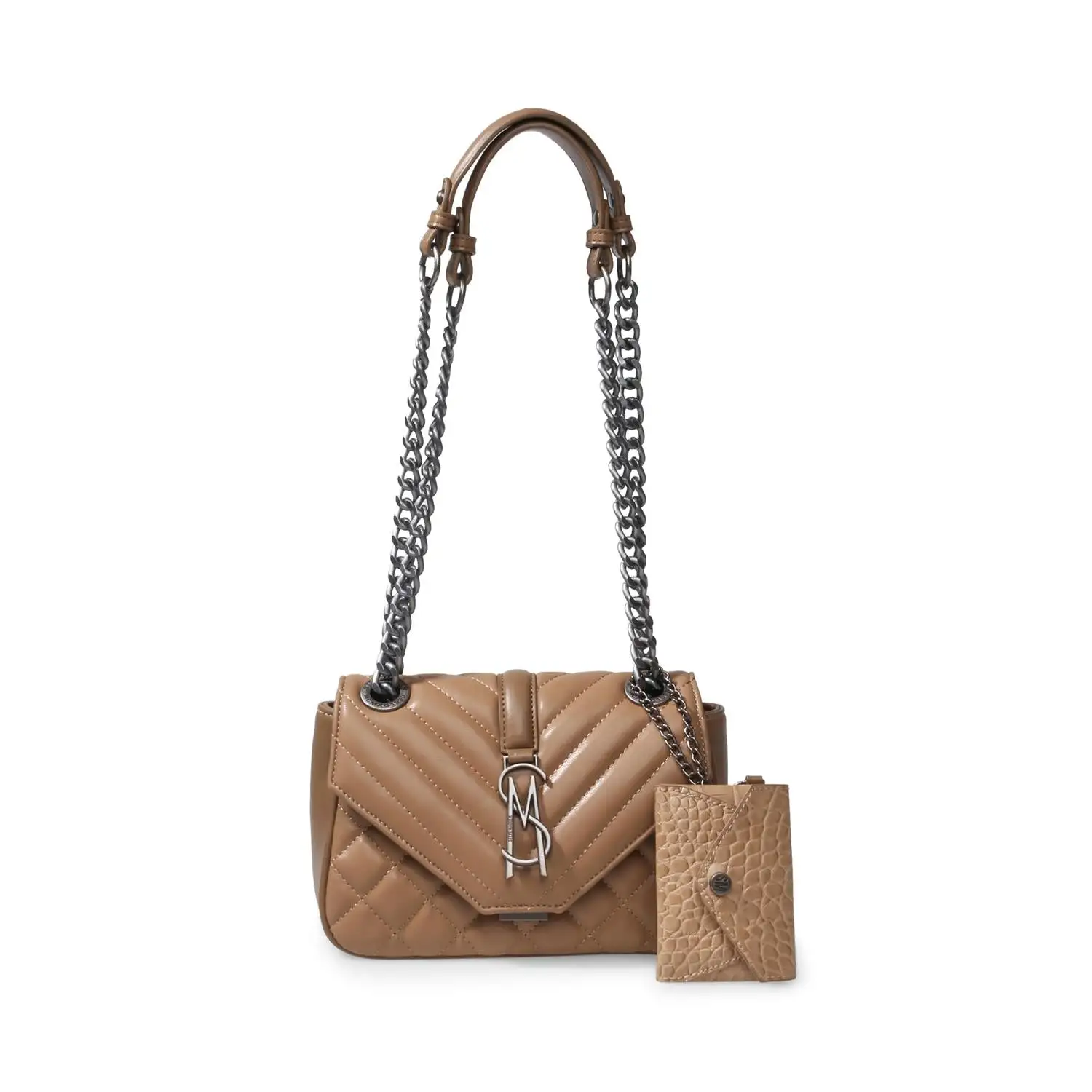 Steve Madden Carmel Quilted Shoulder Bag 16 Steve Madden Carmel Quilted Shoulder Bag - Image 14