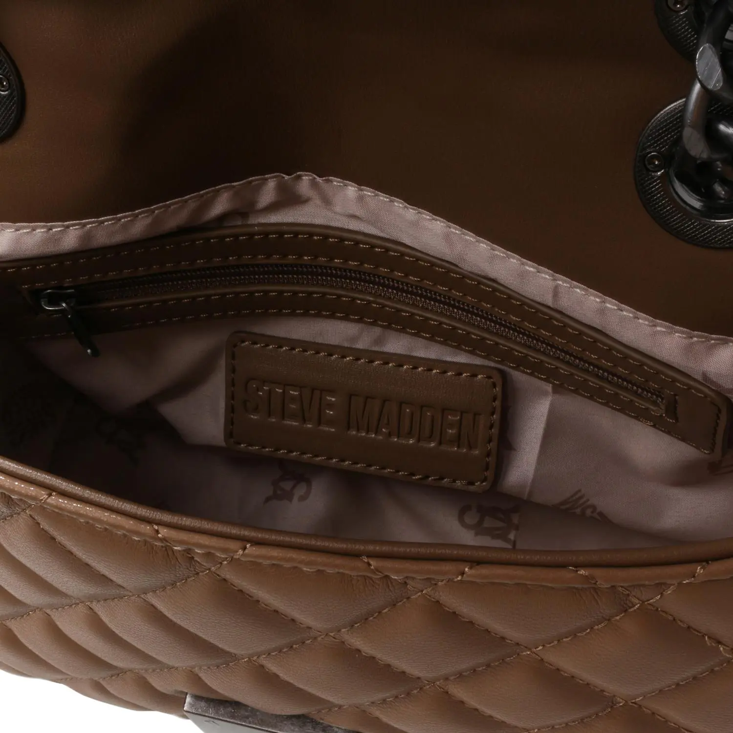 Steve Madden Carmel Quilted Shoulder Bag 10 Steve Madden Carmel Quilted Shoulder Bag - Image 8